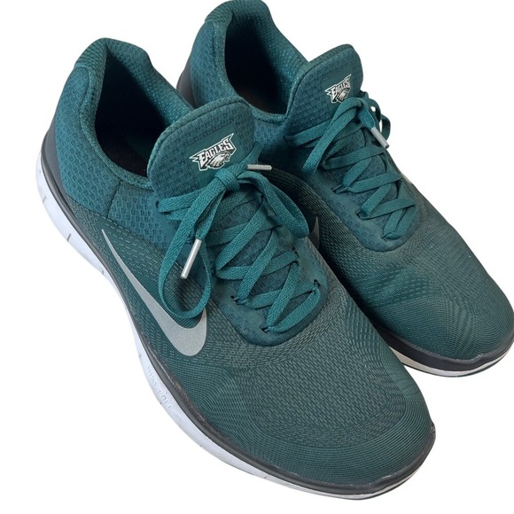 Nike Green Philadelphia Eagles Logo Lightweight Mens Sneakers US 10.5 Size‎